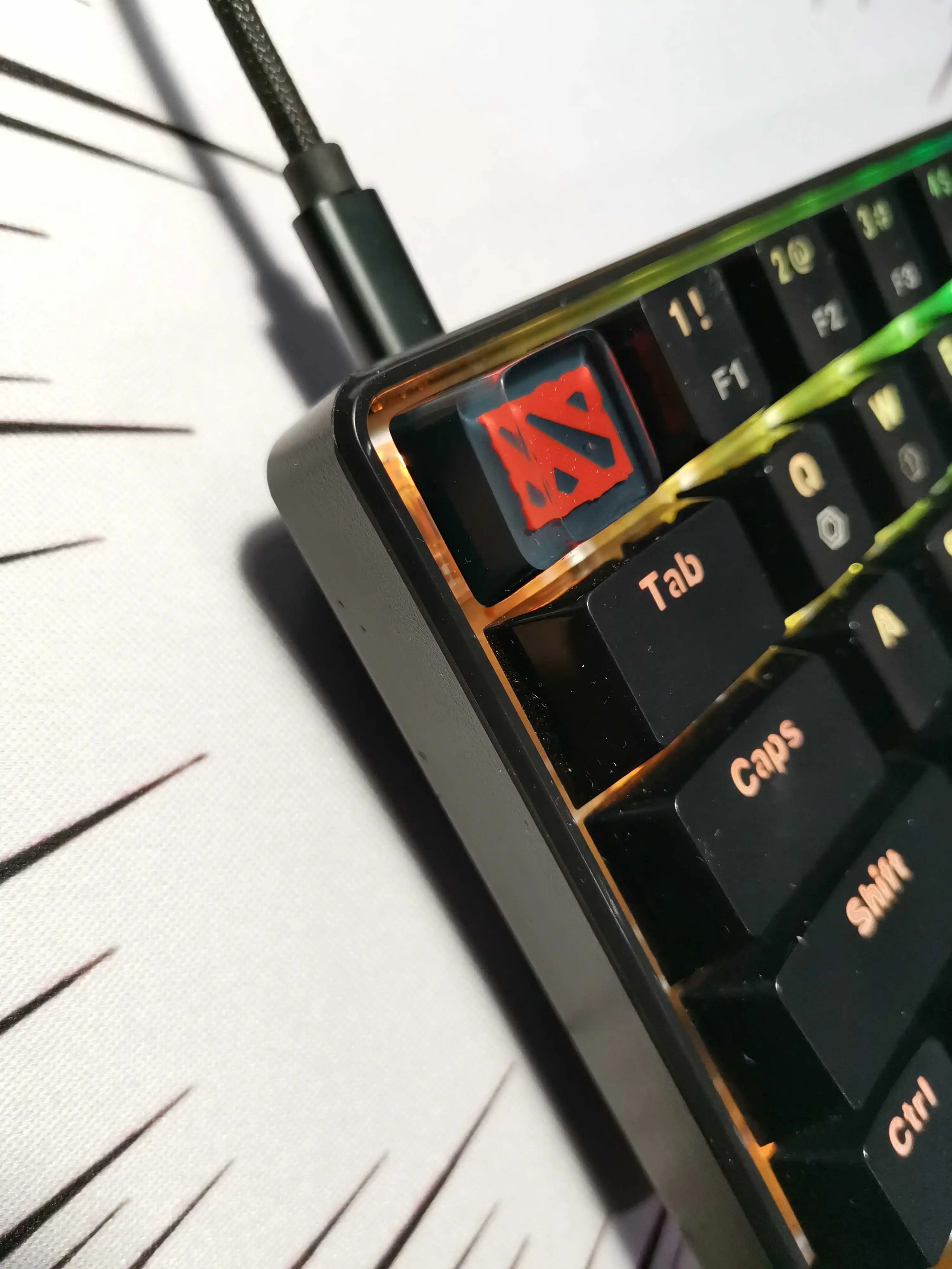  1pc handmade customized resin key cap for MX switches mechanical keyboard creative backlit resin ke