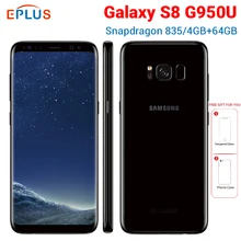 Мобильный телефон 5,8 дюймов Sprint samsung Galaxy S8 G950U 4 Гб 64 Гб Восьмиядерный Snapdragon 835 G950P 12MP NFC 4G LTE