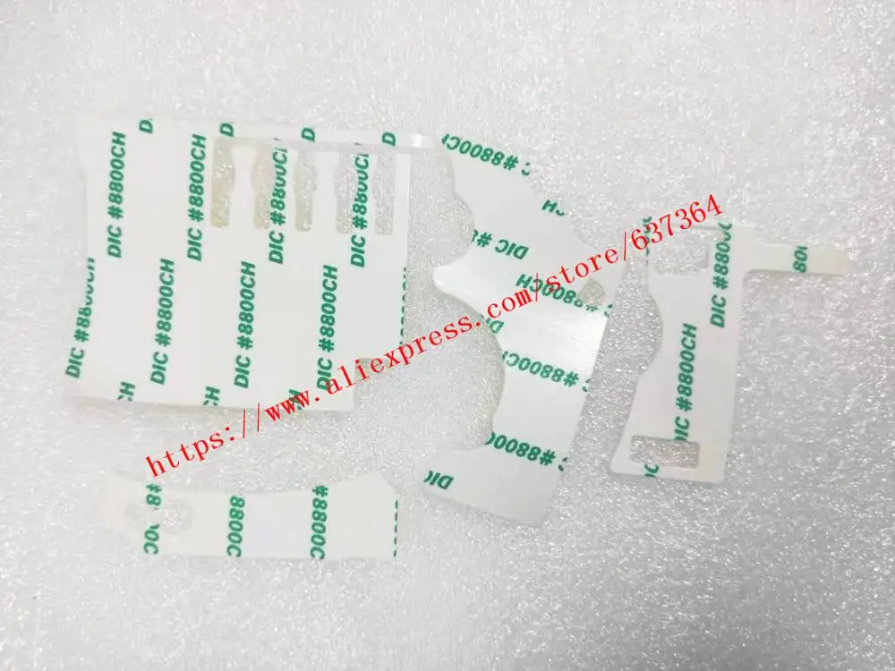 3PCS/ NEW Body Rubber Shell For Canon for EOS 5D Mark II / 5DII / 5D2 Digital Camera Repair Part +Tape