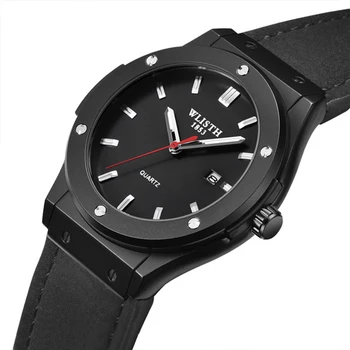 

WLISTH Men's Watch Top Luxury Business Waterproof Sports Watch Men's Quartz Stainless Steel Watch B101