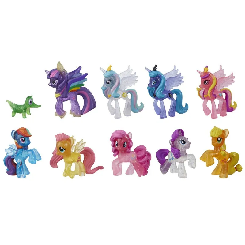 My Little Pony Дружба это волшебный подарочный набор редкость Радуга комбинация девочка принцесса кукла Фигурка Игрушки для детей E6608