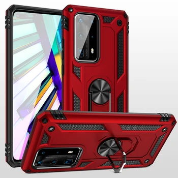 

Shockproof Magnetic Case For Huawei P40 Lite Mate 30 20 Honor 20 P30 Lite Pro Ring Case Cover For Huawei P Smart Z 2019 Nova 5t