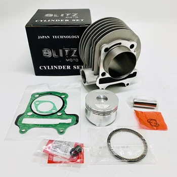 

Cylinder kit 58.5mm GY6125 GY6150 LF150T LIBERTY 157QMB 157QMJ 152QMI big bore set racing tuning engine parts top speed power