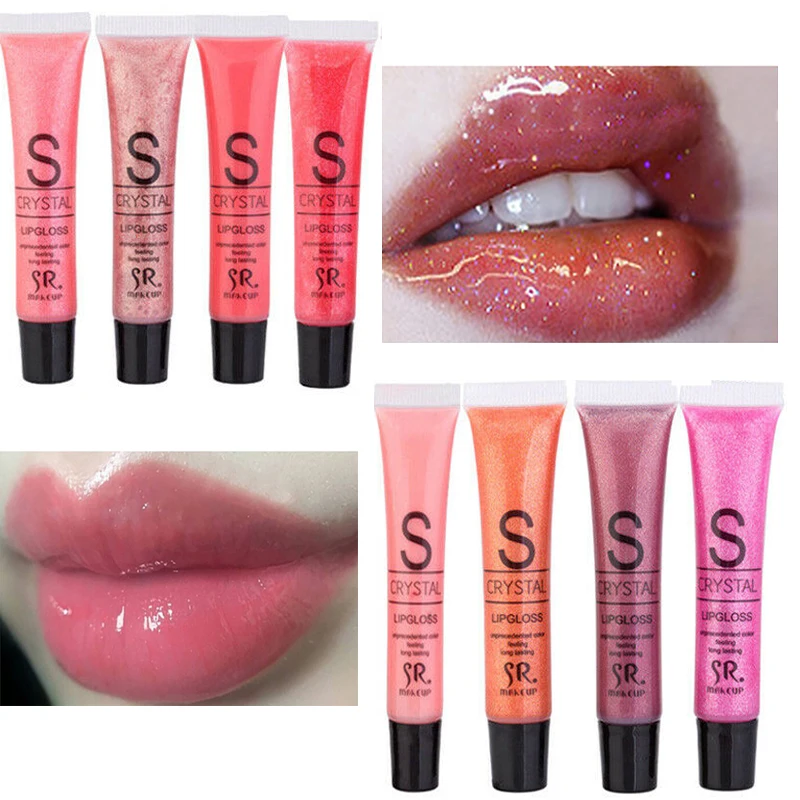 

Glitter Lip Gloss 12 Colors Waterproof Long Lasting Nude Moisturizer Shimmer Mirror Lip Glaze Sexy Lips Makeup Cosmetic