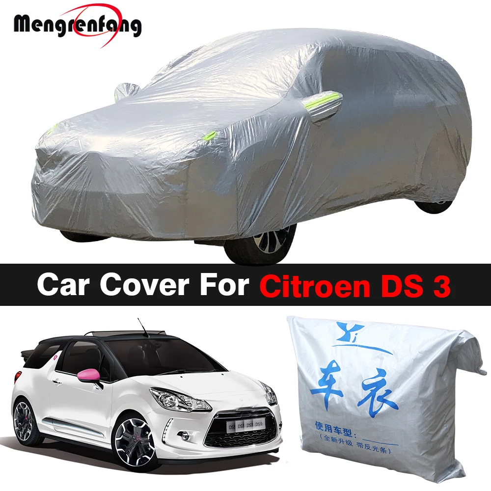 Outdoor Car Cover Anti-uv Indoor Sun Shade Snow Rain Dust Resistant Cover  For Citroen Ds3 Ds 3 - Car Covers - AliExpress