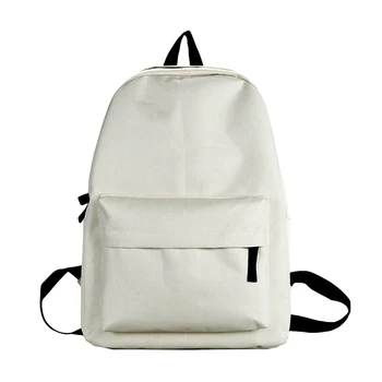 

Solid Color Oxford Backpack Women Large Capacity School Shoulder Bag for Girls Preppy Style Student Travel Rucksack Bolsas Mujer