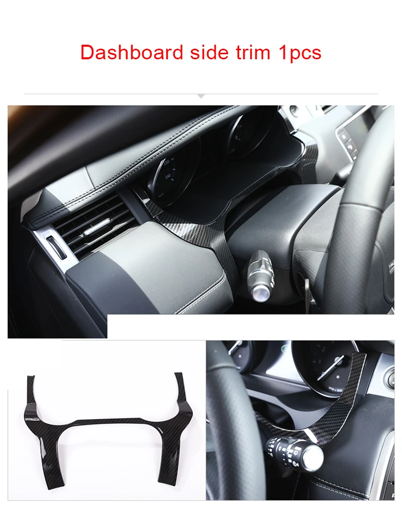 Для Land Rover Range Rover Aurora 2012- карбоновое волокно для салона автомобиля AC vent стеклянный подъемный Корпус зеркала заднего вида литья отделка
