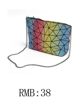 Simple Japanese Korean Female Backpack Fashion Night Light Quilted Versatile WOMEN'S Backpack Outdoor Travel Folding Bag