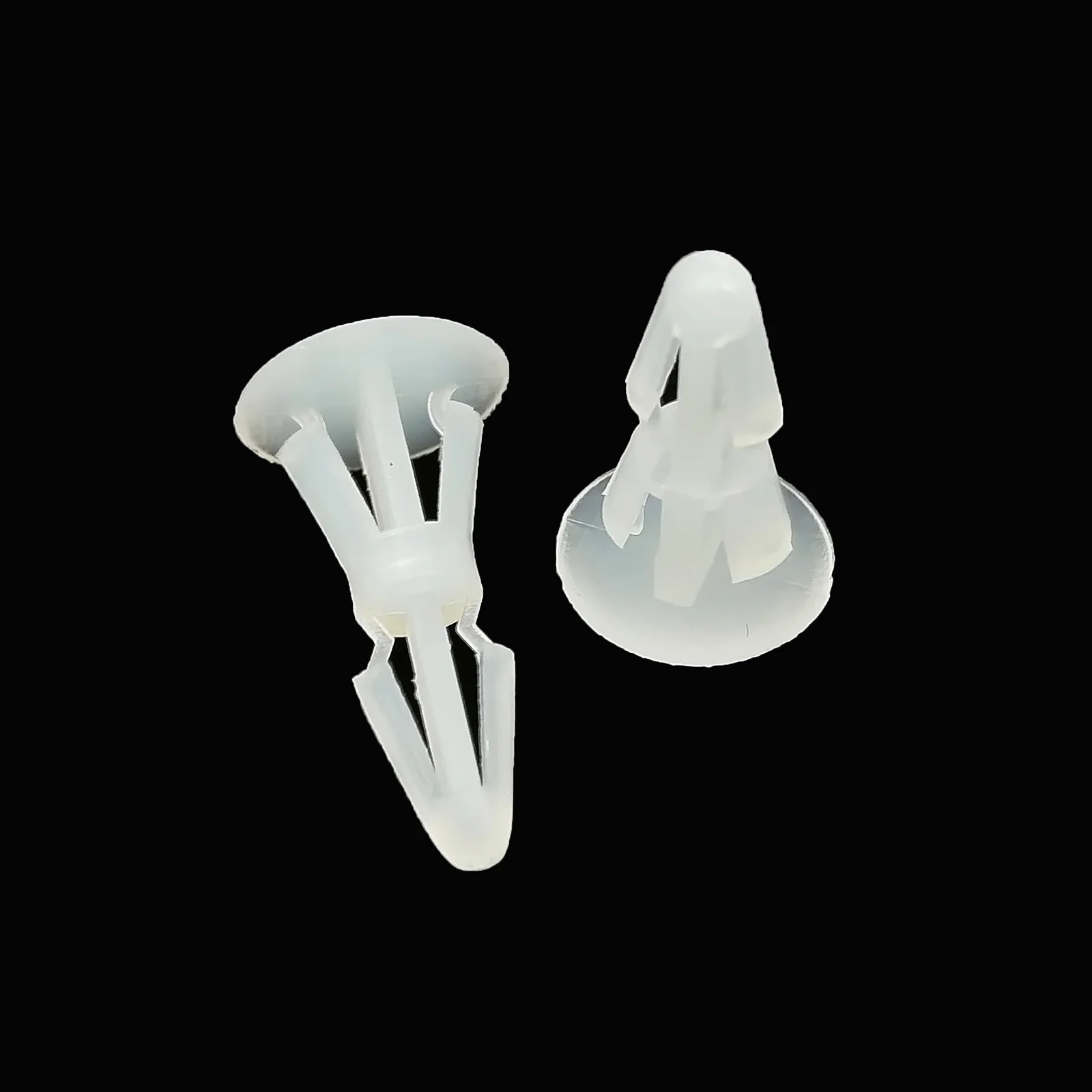 Nylon Plastic Rivet Push In Fix Clip Fixed Connecter Standoff Spacer Support 50pcs for PCB Circuit Board 3-4.5-5.5mm Hole