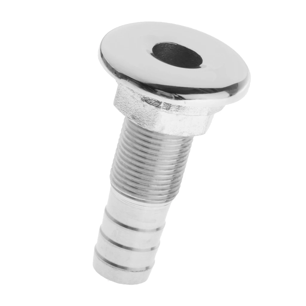 316 Stainless Steel Boat Thru Hull Fitting Connector for Boat Yacht Parts