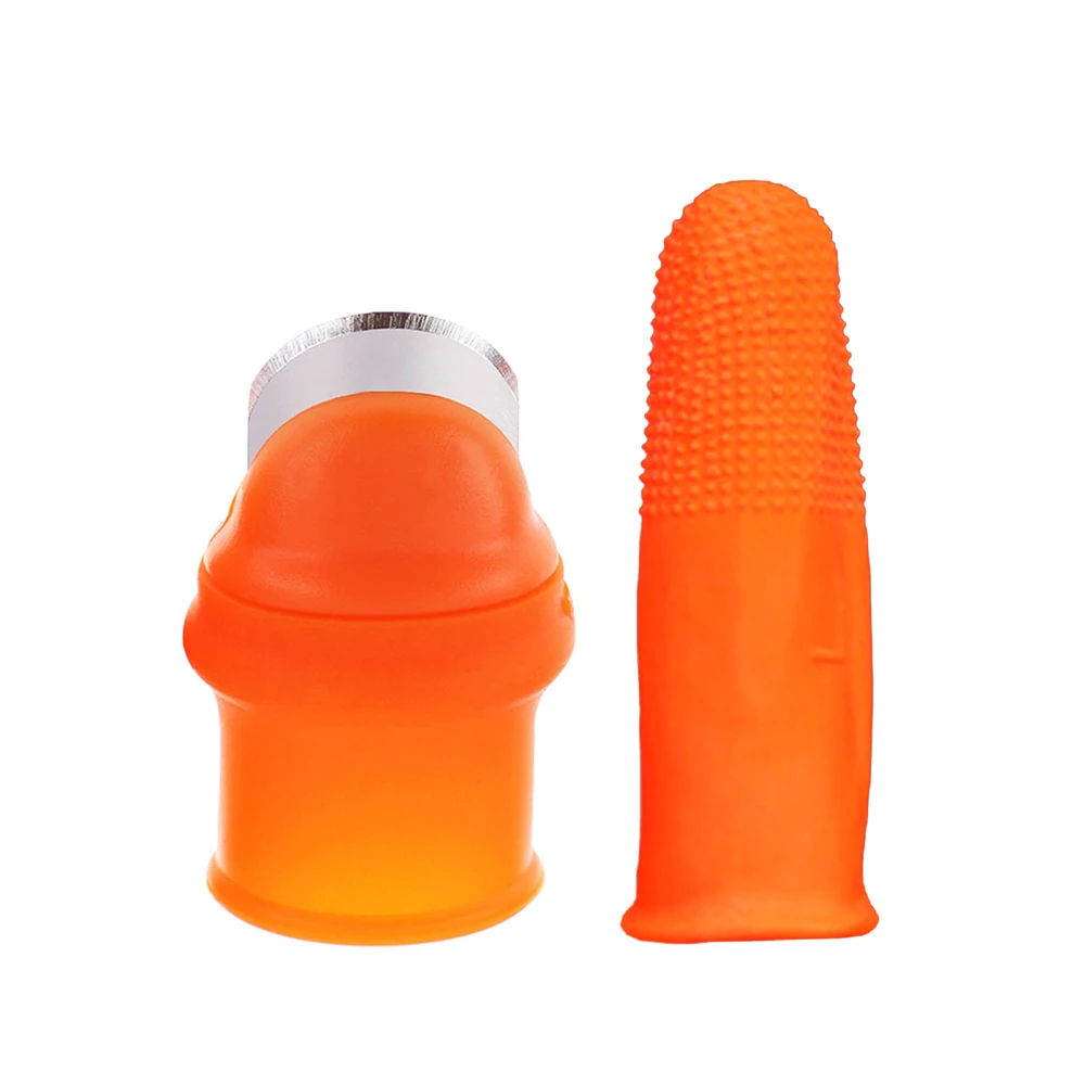 Silicone Thumb Knife Finger Protector, Vegetable Harvesting Plant Kit, Garden Greenhouse, Kitchen Glove Accessories