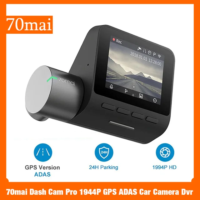$US $52.99 70mai Dash Cam Pro 1944P GPS ADAS Car Camera Dvr 70mai Car Dash Vehicl Camera WiFi DVR Voice Contro