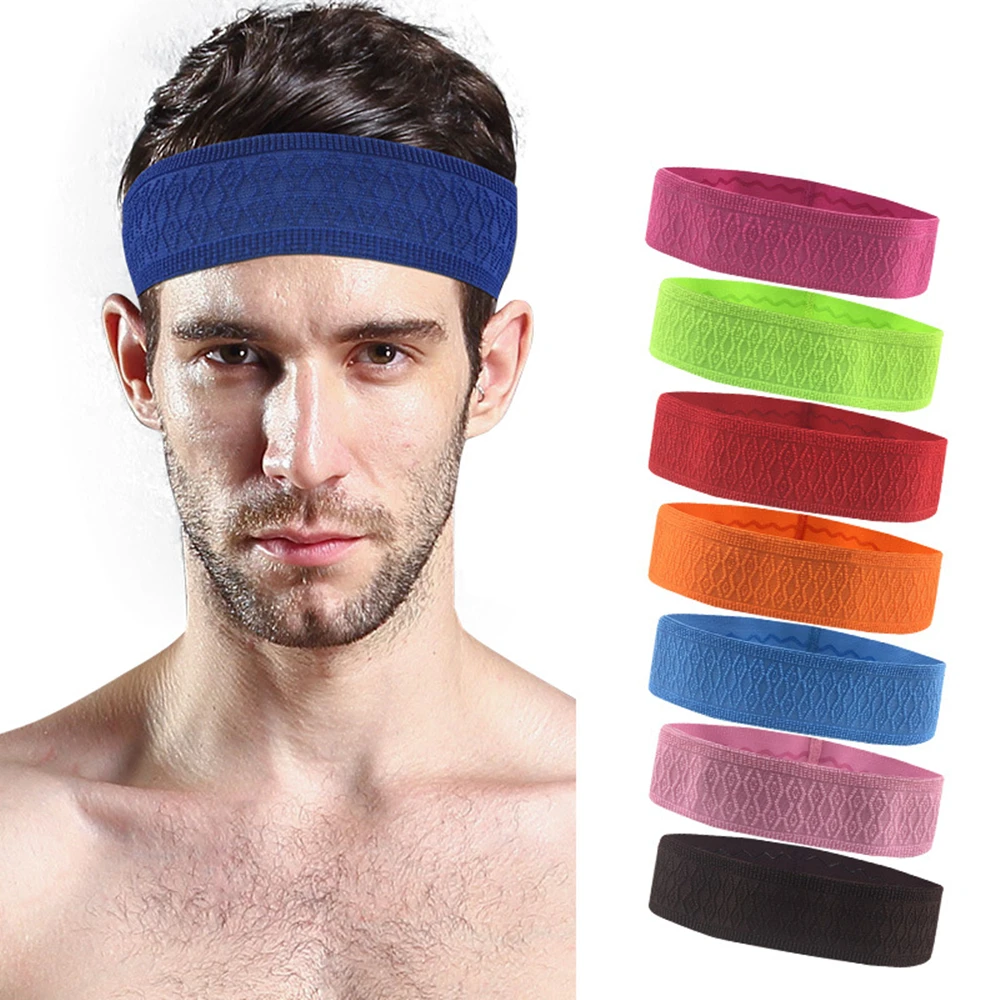 

Sports Headband Outdoor Fitness Cycling Sweat-absorbent Headband Yoga Running Mountaineering Elastic Headband