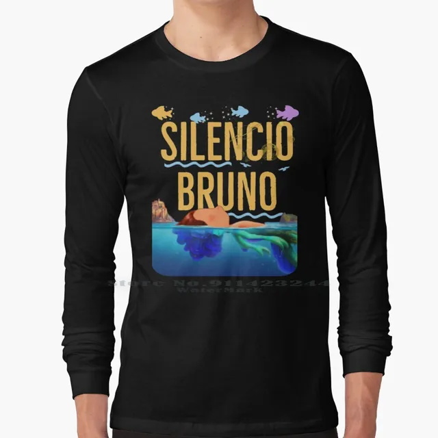 Silencio Bruno T Shirt 100% Pure Cotton 