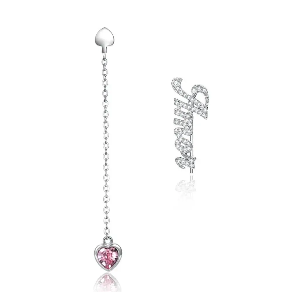 Женские серьги-подвески с кристаллами Swarovski LEKANI ювелирные изделия из