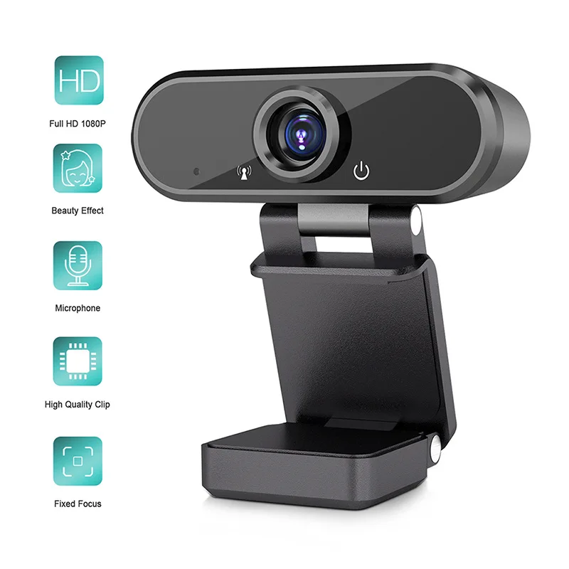 COFORCARE 1080P HD веб-камера USB ПК камера с двойным микрофоном Микрофон для Skype Android TV