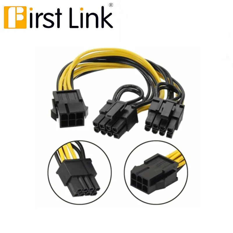 

PCI Express 6-Pin to Dual 8(6+2) Pin Linear Extension Power Converter