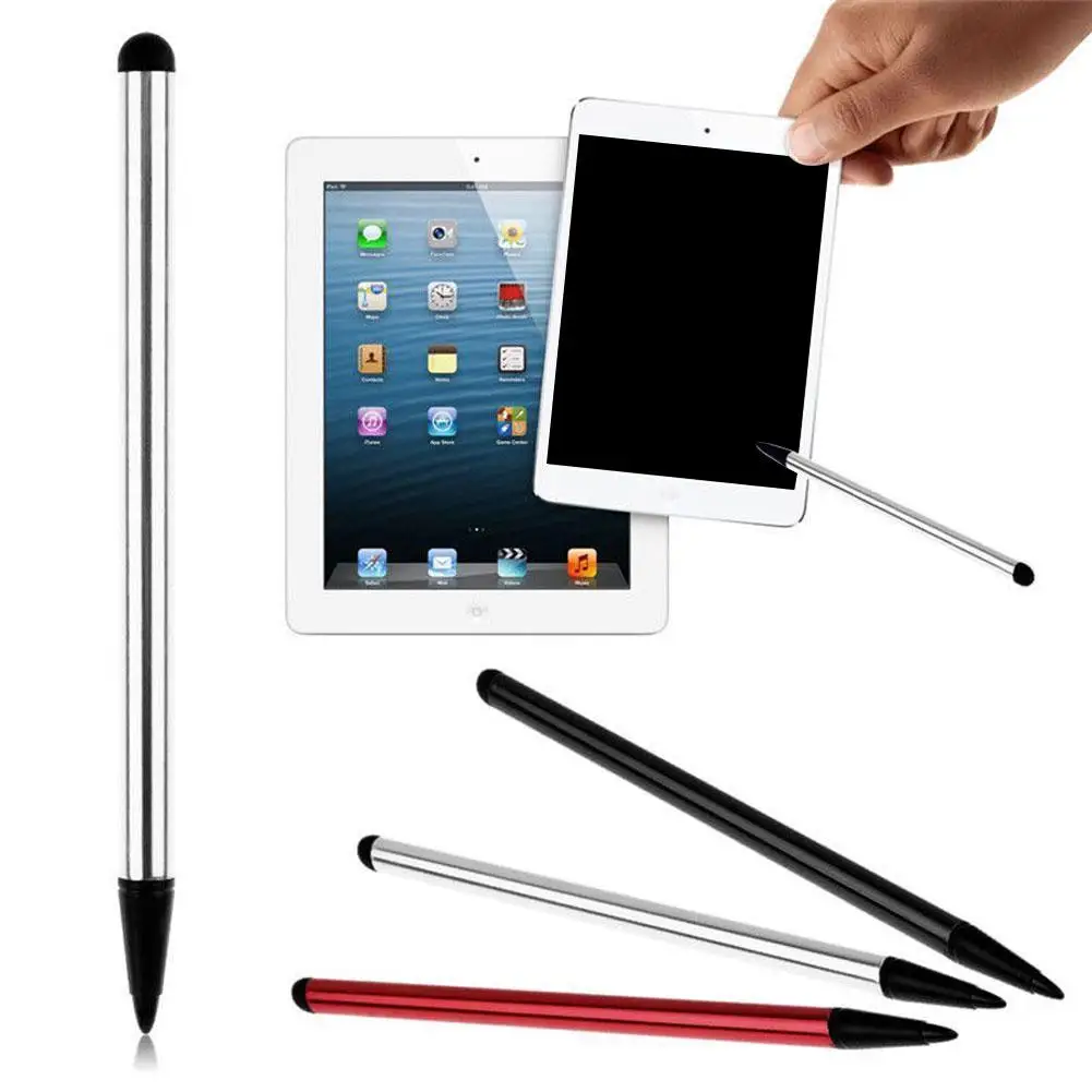 2Pcs For 애플 펜슬 Capacitive Pen Touch Screen Stylus Pencil for iPhone iPad Tablet Smartphone стилс для телефона accesorios