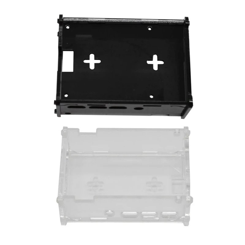 ABKT-Acrylic Case Box Shell for 3.5 Inch Tft Screen and Raspberry Pi 4B
