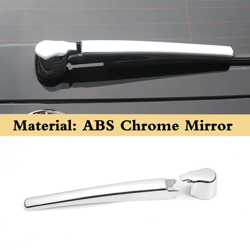 

For Mercedes Benz GLC 2016 2017 2018 ABS Chrome accessories Car Rear Window Wiper Arm Blade cover trim Sticker car styling 2pcs