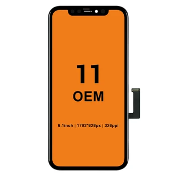 

For iphone 11 Pro Max LCD Grade 100% Orignal Display Screen Digitizer with Touch Screen Assembly For iphone 11 LCD Screen