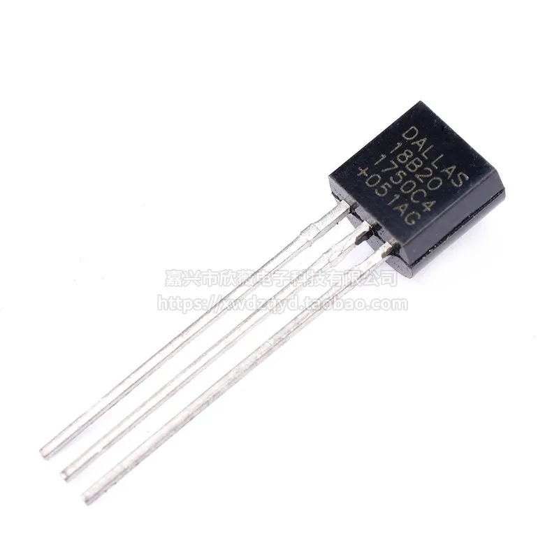 10 шт. встроенный чип DS18B20 Программируемый цифровой датчик температуры/температуры измерение температуры до-92