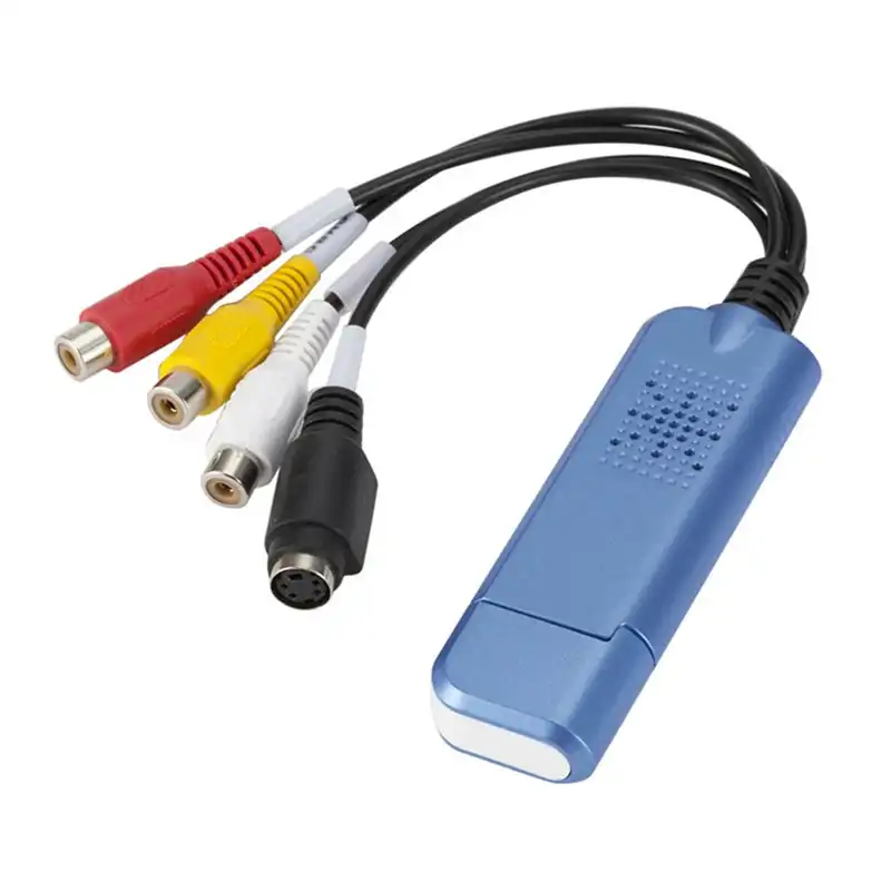 Адаптер устройство захвата аудио и видео USB 2 0 адаптер VHS DVD DVR ТВ конвертер для MAC IOS