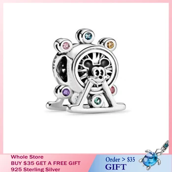

2020 Summer New Arrival Ferris Wheel Charm fit Original Pandora Charms Bracelet For Women DIY Jewelry Popular