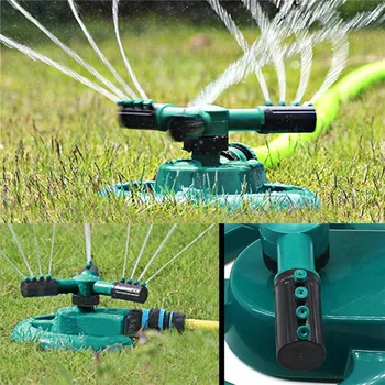 

Super EU Lawn Sprinkler Garden Sprinkler Head Automatic Water Sprinklers 360 Rotation 21*19*9.5cm Dropshipping July#5