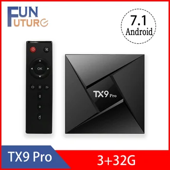 

Tanix TX9 Pro Android 7.1 TV Box Amlogic S912 Octa-core CPU Set-top TV Box 3GB 32G BT4.1 2.4G 5.8G wifi 1000M LAN Smart TV Box