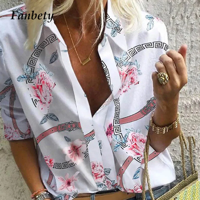 2020 Spring Women Leisure Blouse Tops Women chain Print work office Blouse Shirt Lady Stylish Long Sleeve Blouses femmes 5XL 2020 Spring Women Leisure Blouse Tops Women chain Print work office Blouse Shirt Lady Stylish Long Sleeve Blouses femmes 5XL