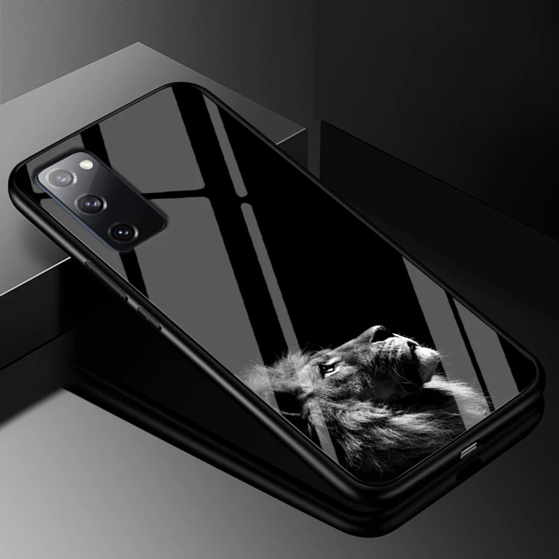 Premium Tempered Glass Phone Case with TPU Bumper - Enhanced Protection and Style