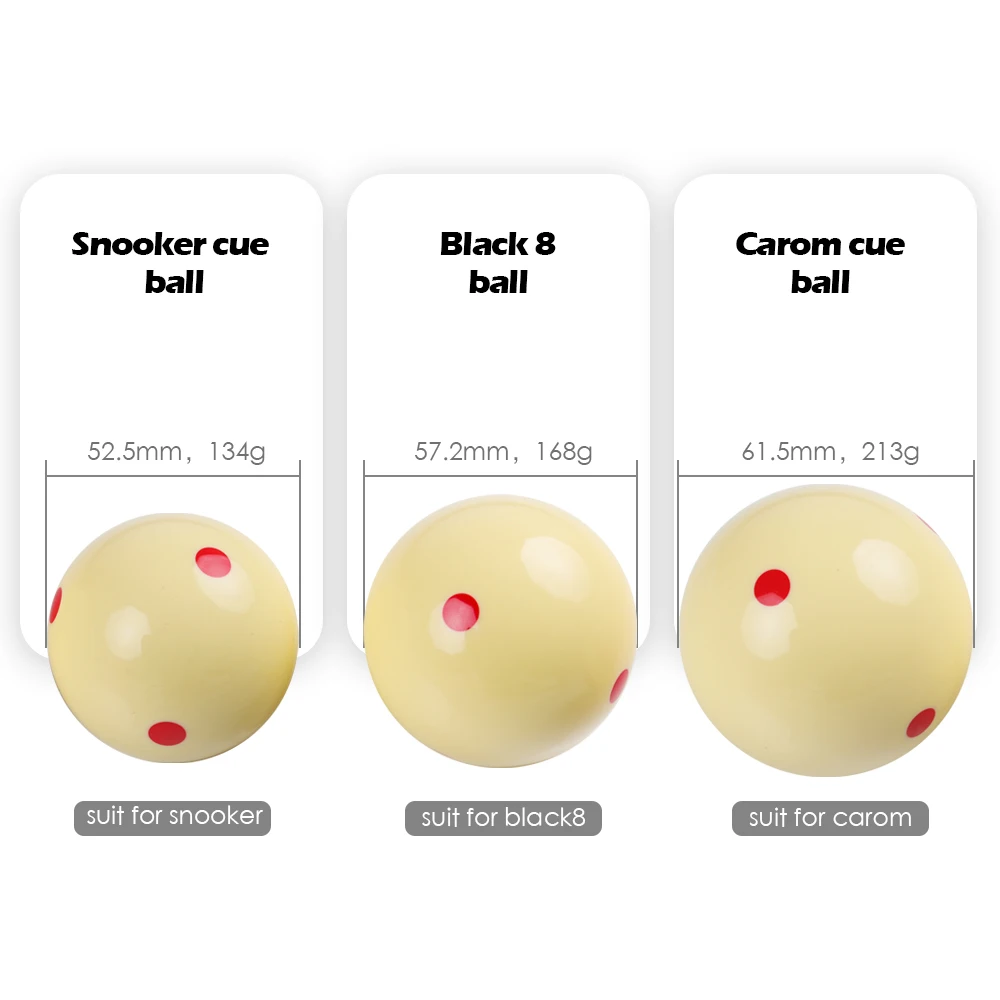 Billiard ball single cue ball training American black eight fancy nine snooker training device billiards