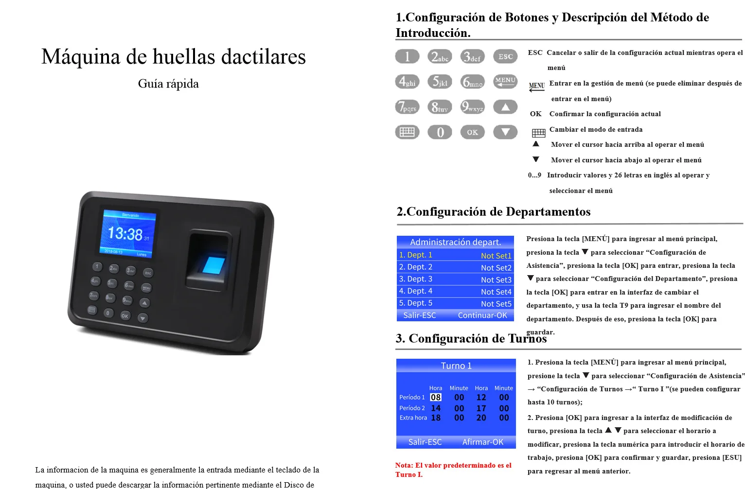 USB Password Biometric Fingerprint Time Office Attendance Clock Recorder Employee Electronic Access Control Machine
