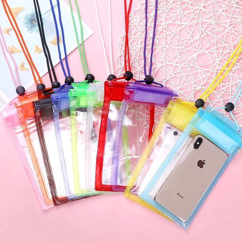 

Activing Travel Swimming Waterproof Bag Case Cover for 5.5 inch Cell Phone Drop Shipping
