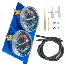 2--Motorcycle Carburetor Gauge Balancer-Tools Brand-New W/Hose-Kit High-Quality