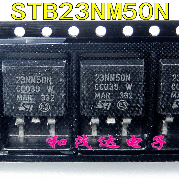 5 предметов в партии, STB23NM50N 23NM50N 500V TO-263 TO263