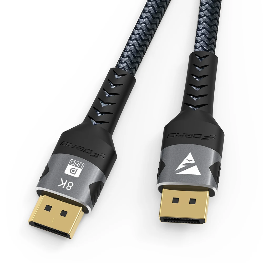 Fdbro dp 1.4 Cabo Displayport Cabo 8k @ 60hz 4k @ 144hz Hdr Expositor Porto Adaptador para 3080 tv Vídeo Computador Portátil tv Monitor de Jogos - Image 5