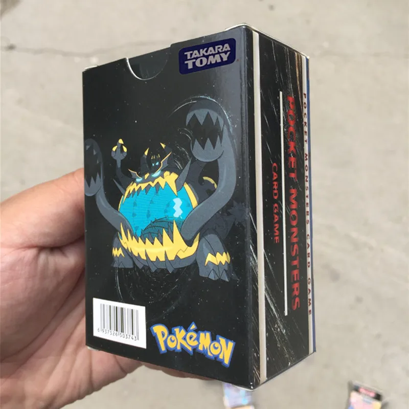 TAKARA TOMY Pokemon toys 20 200 300 шт. GX EX MEGA Cover флеш-карта SUN& MOON LOST THUNDER Cards коллекционная детская игрушка