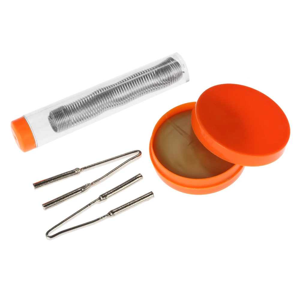 

Hot New Electric Soldering Iron Lighting Solder Gun Set Rapid Heating with Solder Tip Paste Wire 220-240V 100W Household
