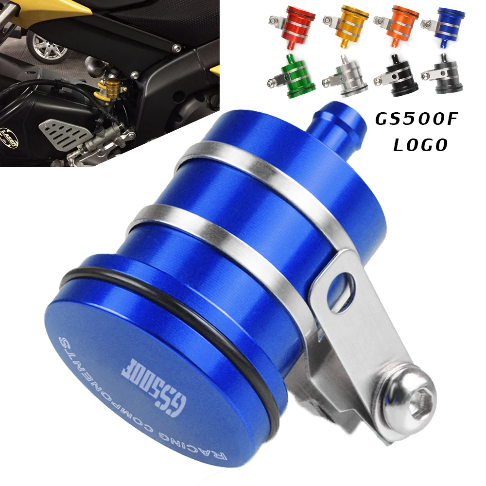 

For SUZUKI GS500F GS 500 F 2004-2009 2005 2006 2007 2008 Motorcycle Rear Brake Fluid Reservoir Clutch Tank Oil Fluid Cup Cover