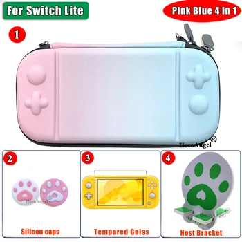 

2020 New Hard Travel Protective Gradient Color Storage Bag For NS Switch For Nintendo Switch Lite Console Case Game Accessories