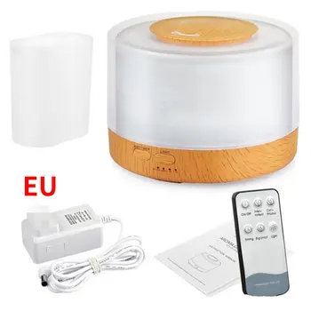 

Wood Grain Aromatherapy Machine Ultrasound Aromatherapy Machine Wood Grain Remote Control Mute Humidifier Aromatherapy Machine