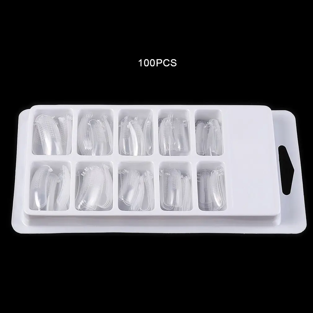 

With Scaled Nail Art Fast Phototherapy Crystal Extended Nail Mold Piece 100 Piece Crystal Armor Piece