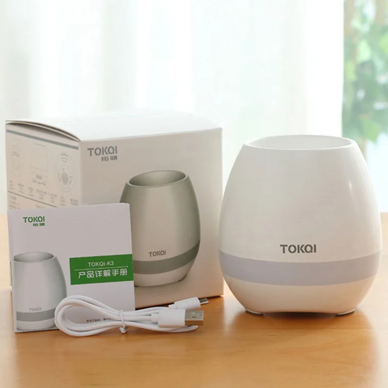 

Tokqi Smart Music Flowerpot K3 Can Play Piano Flowerpot Bluetooth Loudspeaker Box Manufacturers Direct Selling Currently Availab