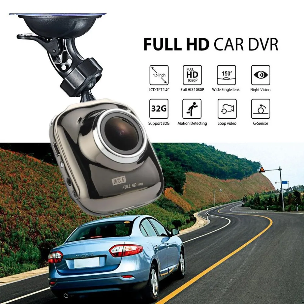 H8 1,5 дюймов Профессиональный двойной объектив Full HD 1080P камера автомобиль DVR видео парковка рекордер g-сенсор ночное видение камера