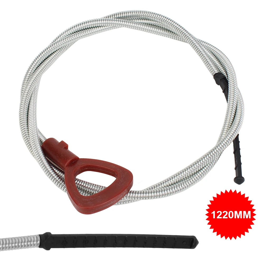 Car Transmission Gearbox Dipstick 122cm Oil Tool Auto Accessories For JEEP Wrangler DODGE Mercedes Benz W204 W203 W205 W211 W140 car oil dipstick handle