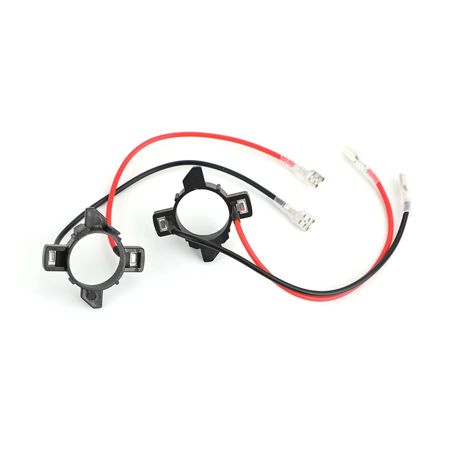 

2 шт светодиодный H7 адаптер держателя лампы светодиодный ная фара H1 Базовый адаптер для Volkswagen Caddy