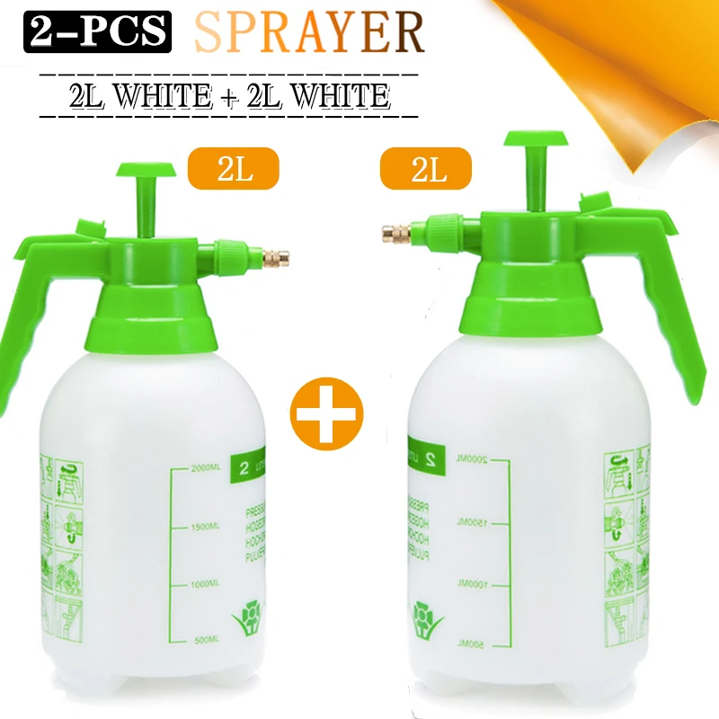 2L 2Pcs-White
