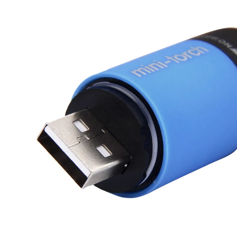 Мини-фонарь 0,3 Вт 25лум Usb Перезаряжаемый СВЕТОДИОДНЫЙ торшер фонарь брелок Туристическое оборудование Supervivencia Al Aire Libre